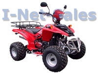 Nagelneuer HiSUN-Quad 4-Takter 150ccm rot *NEU*