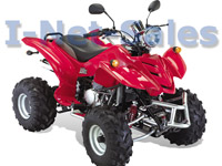 Nagelneuer HiSUN-Quad 4-Takter 200ccm rot*NEU*