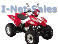 Nagelneuer HiSUN-Quad 4-Takter 250ccm rot /silber *NEU*