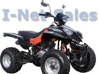 Nagelneuer HiSUN-Quad 250ccm schwarz/orange *NEU*