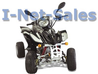 Nagelneuer HiSUN-Mini-Quad 4-Takter 50ccm schwarz *NEU*
