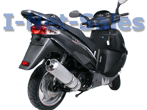 Nagelneuer HiSUN-Scooter 4-Takter 150ccm graphit *NEU*